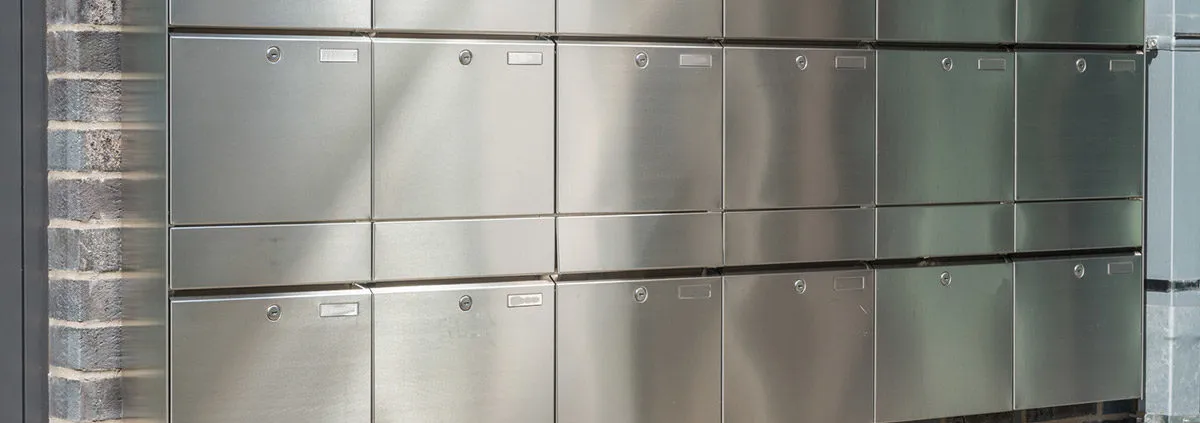 Briefkastenanlage von Schlosserei Koch